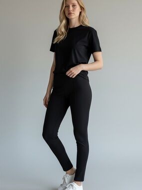 Women's Style & Co Petite PM Ponte Knit Skinny Pants Size PM